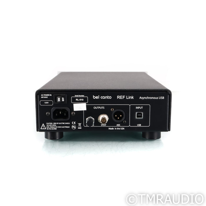 Bel Canto REFLink Asynchronous USB Interface; D/D Converted