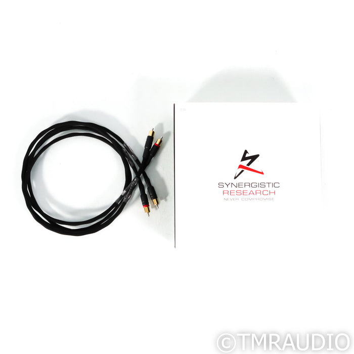 Synergistic Research Foundation RCA Cables; 1.5m Pair Interconnects