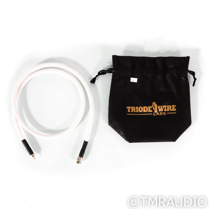 Triode Wire Labs Spirit 75 RCA to BNC S/PDIF Cable; 1.23m Digital Interconnect