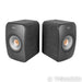 KEF LSX II Wireless Active Bookshelf Speakers; Carbon Black Pair