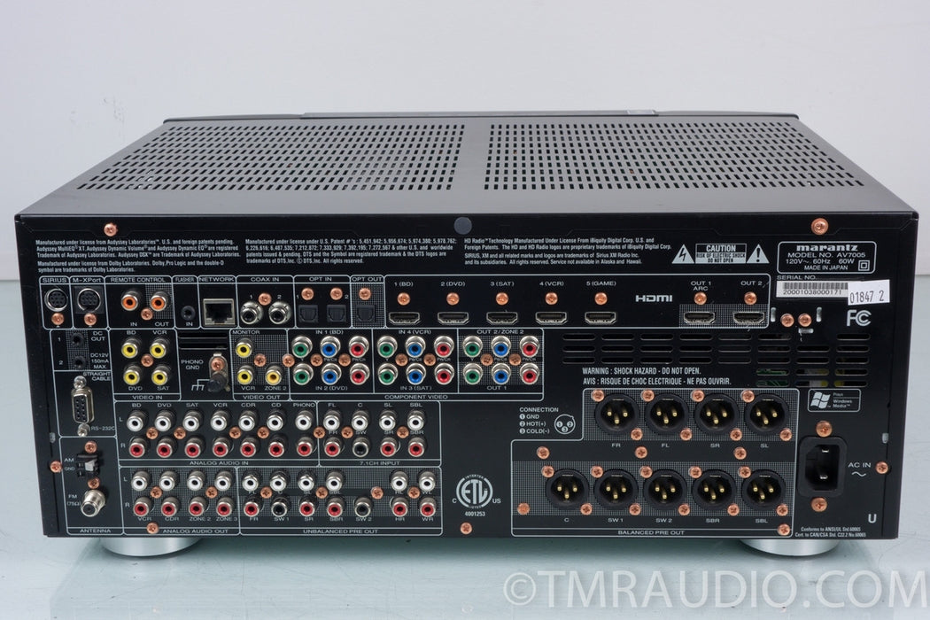 Marantz AV7005 Preamplifier / Processor