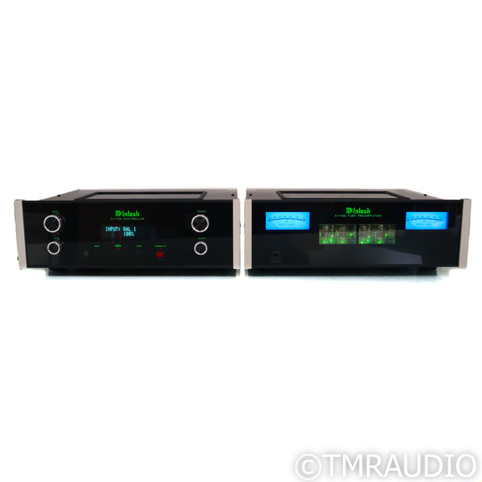 McIntosh C1100 Stereo Tube Preamplifier;  MM & MC Phono