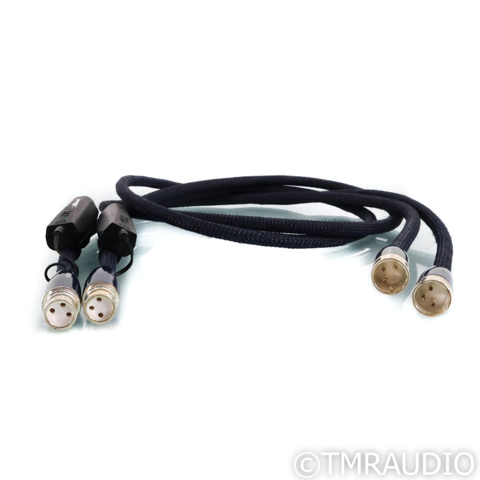 AudioQuest Water XLR Cables; 1.5m Pair Balanced Interconnects