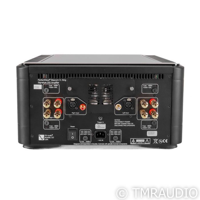PS Audio BHK Signature 250 Stereo Tube Hybrid Power Amplifier