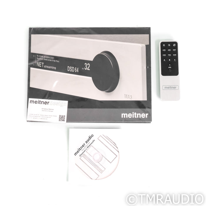 Meitner MA3 Streaming DAC; D/A Converter