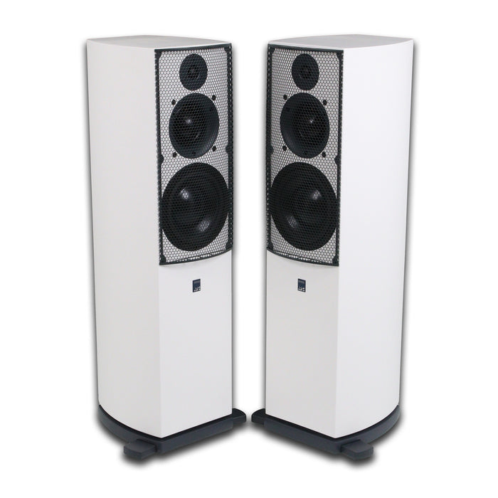 ATC SCM 40 v2 Floorstanding Speakers; Satin White Pair