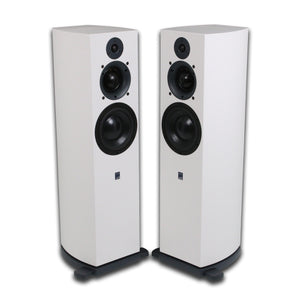 ATC SCM 40 v2 Floorstanding Speakers; Satin White Pair