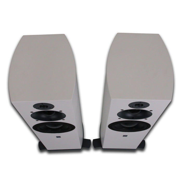 ATC SCM 40 v2 Floorstanding Speakers; Satin White Pair