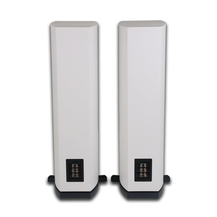 ATC SCM 40 v2 Floorstanding Speakers; Satin White Pair