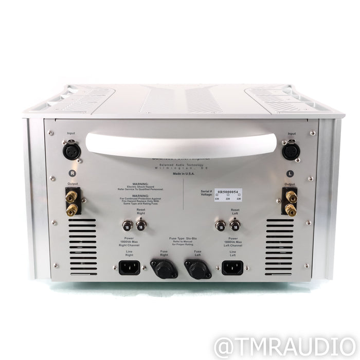 Balanced Audio Technology REX 500 Stereo Power Amplifier