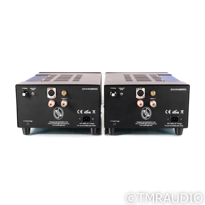 ModWright Instruments KWA 99 MOSFET Monoblock Power Amplifiers; Pair