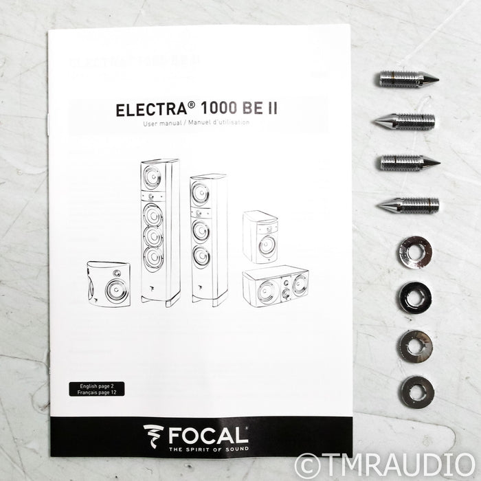Focal Electra 1038 Be Floorstanding Speakers; Ebene Pair