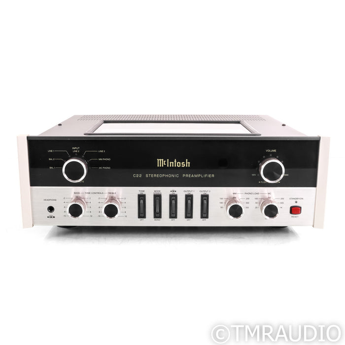 McIntosh C22 MKV Stereo Tube Preamplifier