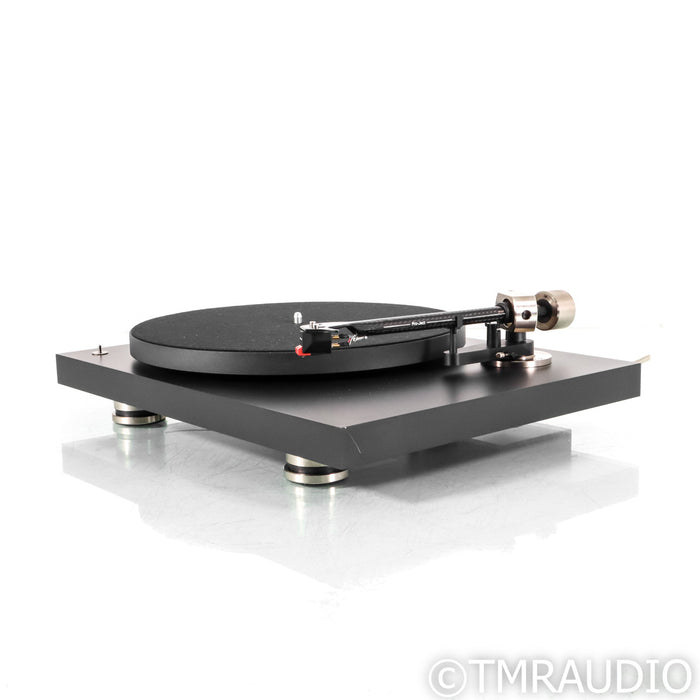 Pro-Ject Debut PRO Belt-Drive Turntable; Black; Rainier MM w/ Moonstone Stylus