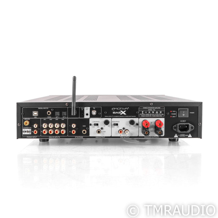 Emotiva BasX TA2 Stereo Integrated Amplifier; MM & MC Phono