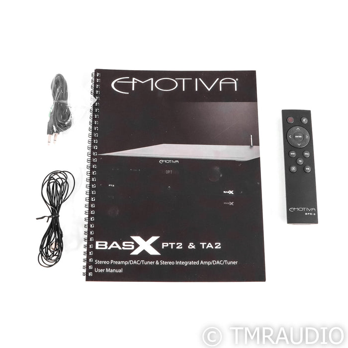 Emotiva BasX TA2 Stereo Integrated Amplifier; MM & MC Phono