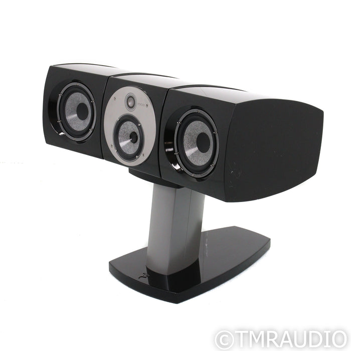 Focal Viva Utopia Center Channel Speaker w/ Stand; Hot Chocolate Lacquer