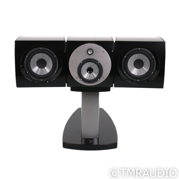 Focal Viva Utopia Center Channel Speaker w/ Stand; Hot Chocolate Lacquer
