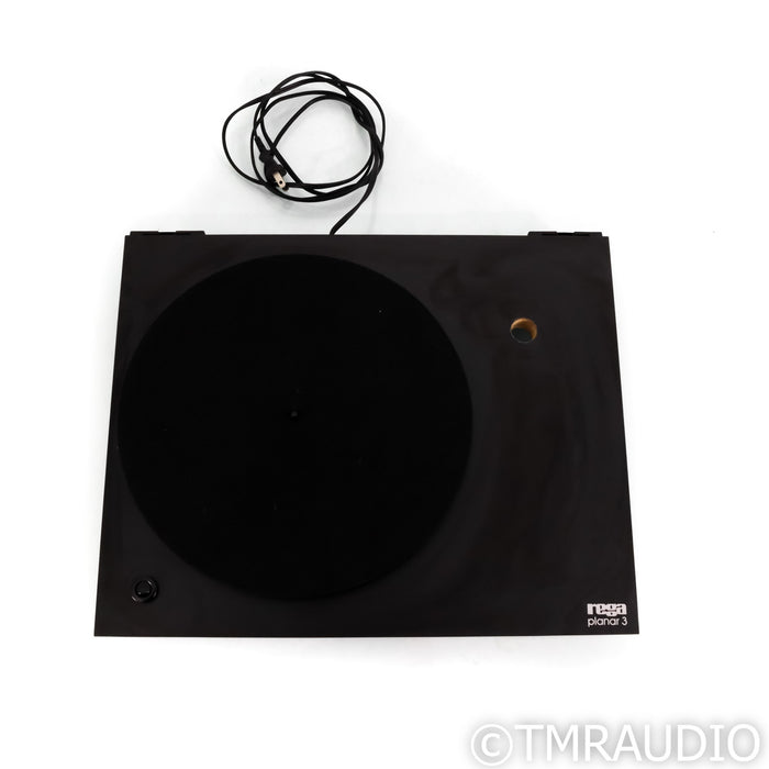 Rega Planar 3 Turntable; Black; Original Version (No Cartridge or Tonearm)