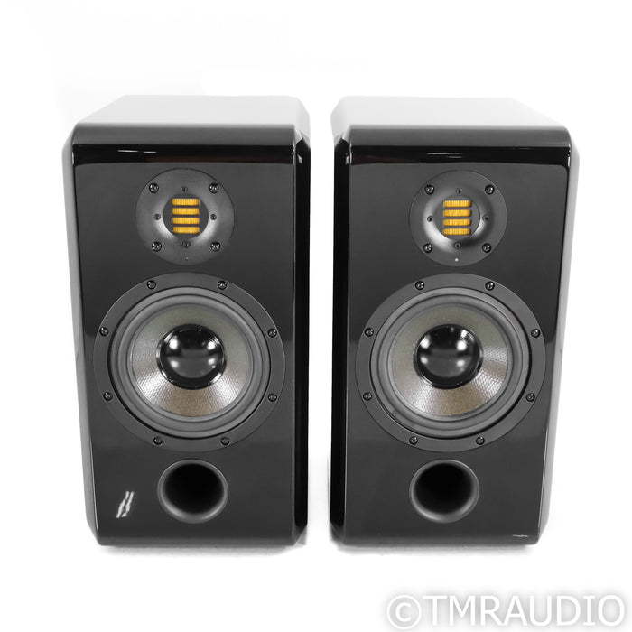 Adam Audio Classic Compact Mk3 Active Bookshelf Speakers; Gloss Black Pair