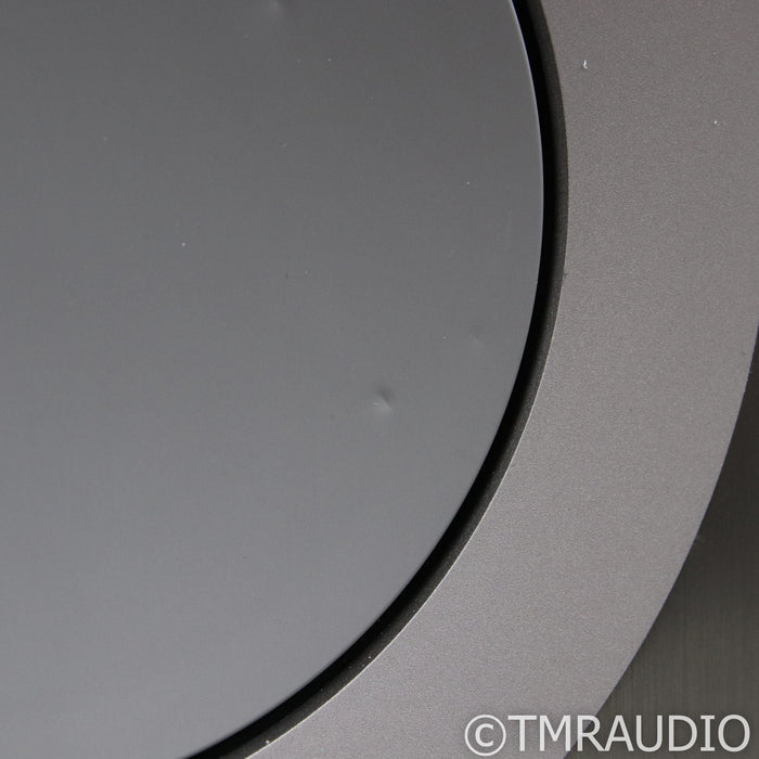 KEF Reference 1 Bookshelf Speakers; Silver Walnut Pair with Stands