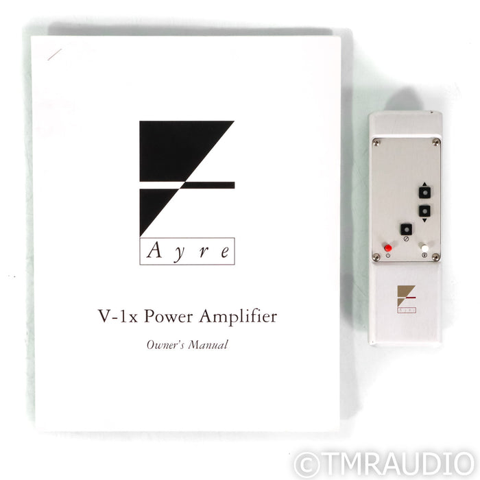 Ayre Acoustics V-1x Stereo Power Amplifier