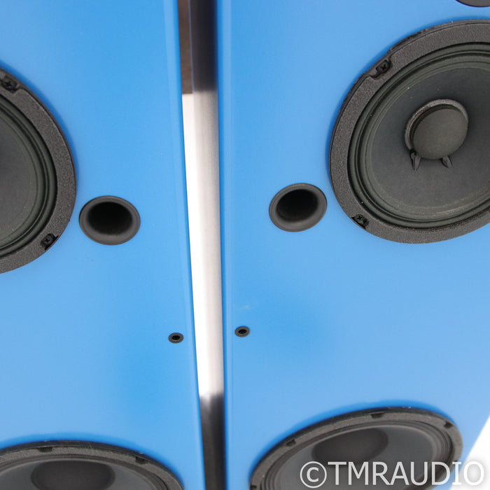 Tekton Design Double Impact Floorstanding Speakers; Blue Soft Gloss Pair