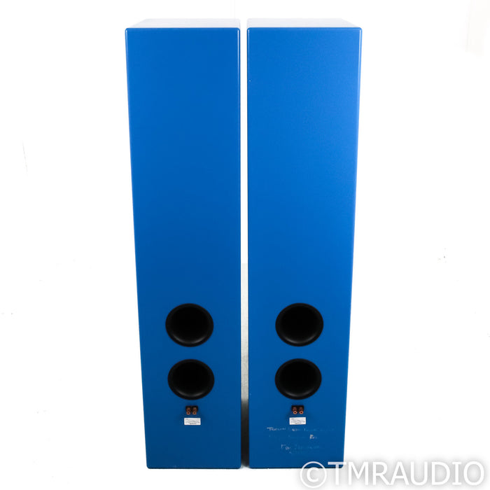 Tekton Design Double Impact Floorstanding Speakers; Blue Soft Gloss Pair