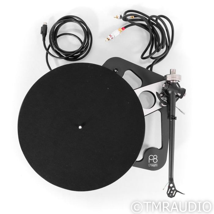 Rega Planar 8 Belt-Drive Turntable; Matt Polaris Grey (No Cartridge)