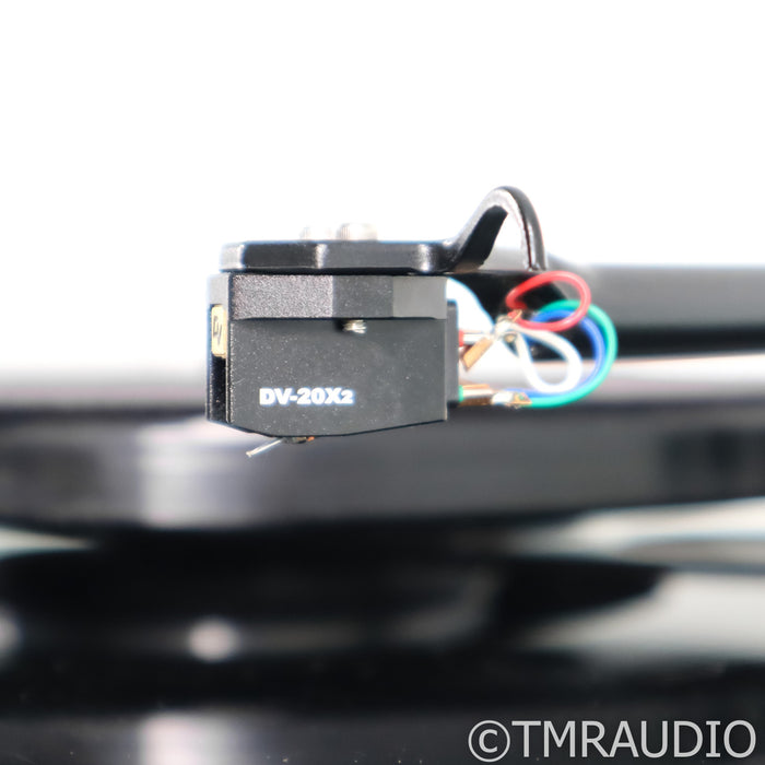Rega RP6 Belt Drive Turntable; Black w/ DV 20x2 MC Cartridge