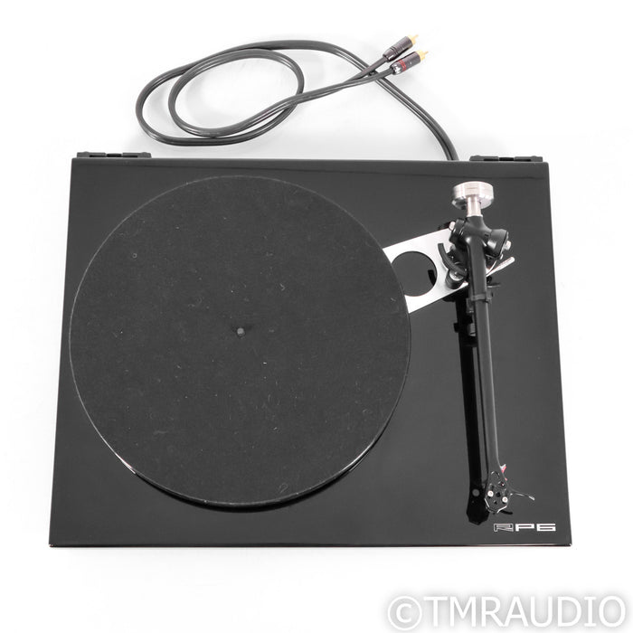 Rega RP6 Belt Drive Turntable; Black w/ DV 20x2 MC Cartridge