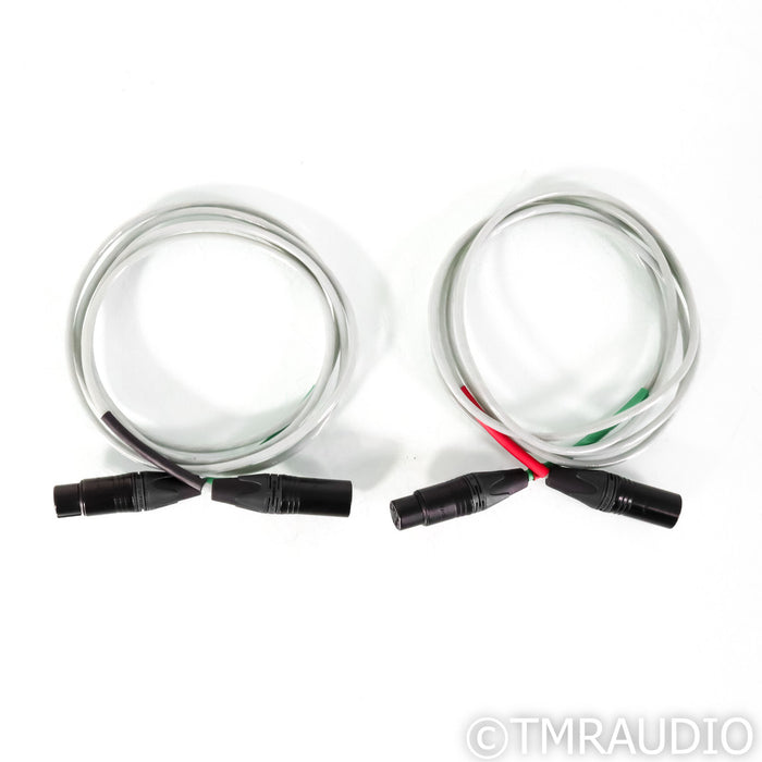 Nordost White Lightning XLR Cables; 2m Pair Balanced Interconnects