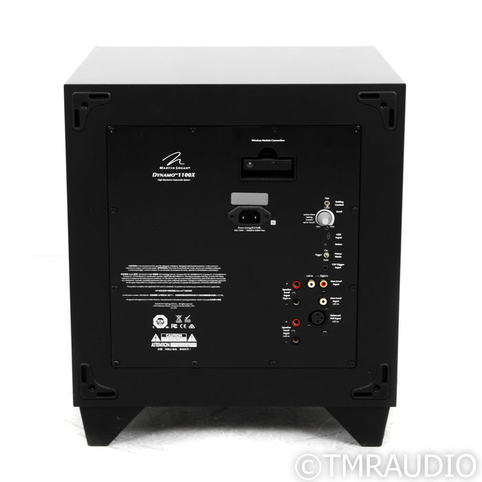 Martin Logan Dynamo 1100X 12" Powered Subwoofer w/ Wireless Module; Black