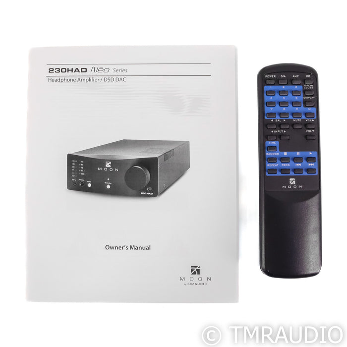 SimAudio Moon 230HAD Headphone Amplifier & DAC; D/A Converter