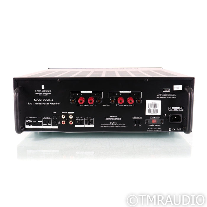Parasound NewClassic 2250 v.2 Stereo & Mono Power Amplifier