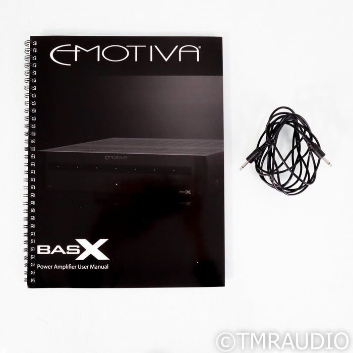 Emotiva BasX A1 Monoblock Power Amplifier; Single