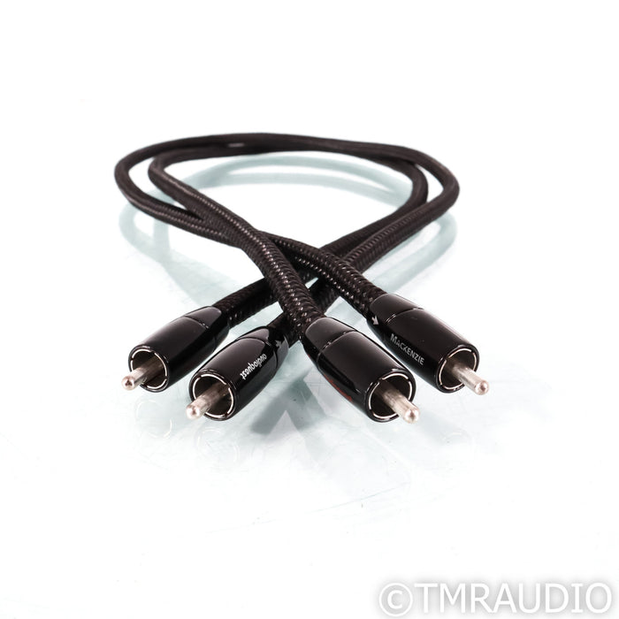 AudioQuest Mackenzie RCA Cables; 0.75m Pair Interconnects