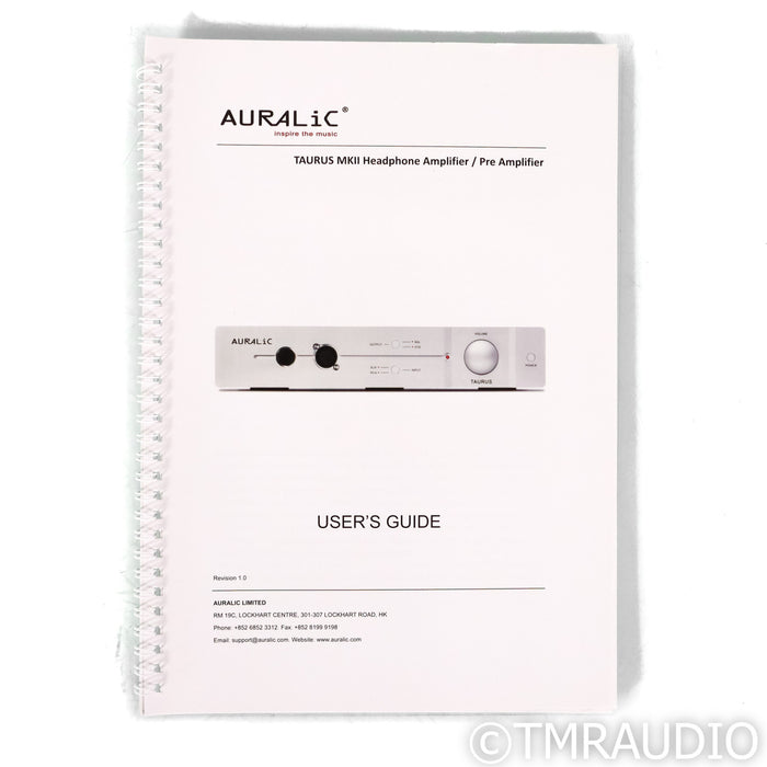 Auralic Taurus MKII Headphone Amplifier