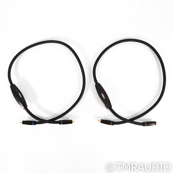 Transparent Audio Ultra G6 RCA Cables; 1m Pair Interconnects