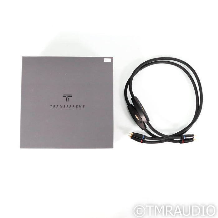Transparent Audio Ultra G6 RCA Cables; 1m Pair Interconnects