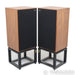 Harbeth 40.3 XD Floorstanding Speakers; Walnut Pair w/ Ton Trager Stands