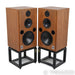 Harbeth 40.3 XD Floorstanding Speakers; Walnut Pair w/ Ton Trager Stands
