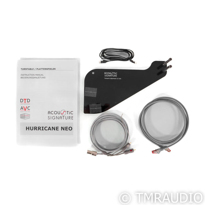 Acoustic Signature Hurricane Neo Turntable; TA-2000 12" Tonearm (No Cartridge)