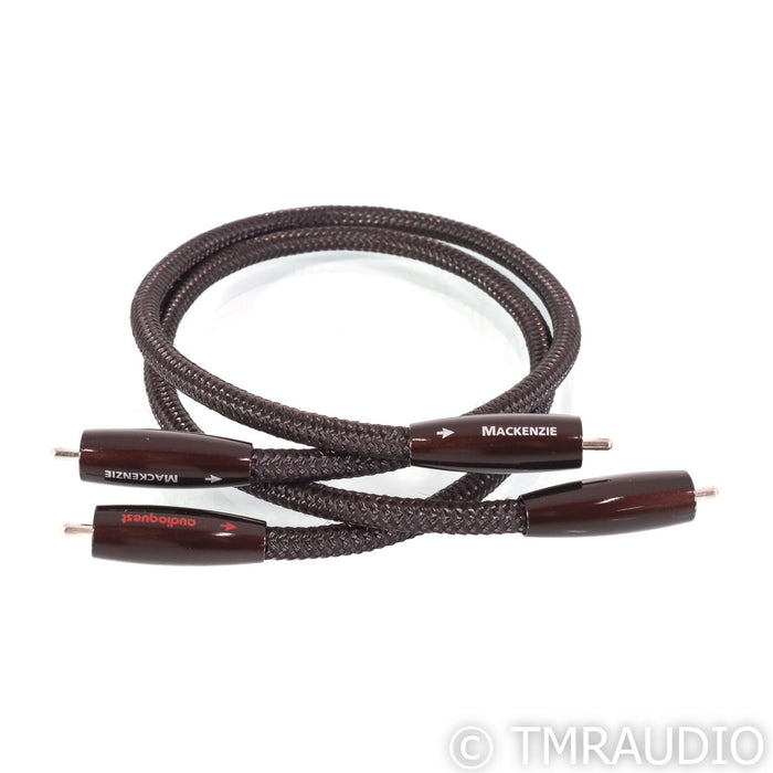 AudioQuest Mackenzie RCA Cables; 0.5m Pair Interconnects
