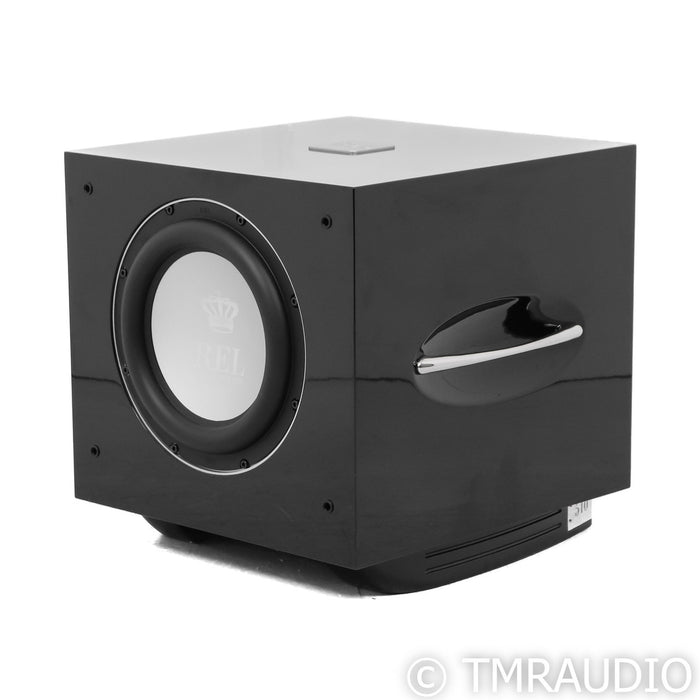 REL Acoustics S/510 10" Powered Subwoofer; High Gloss Black