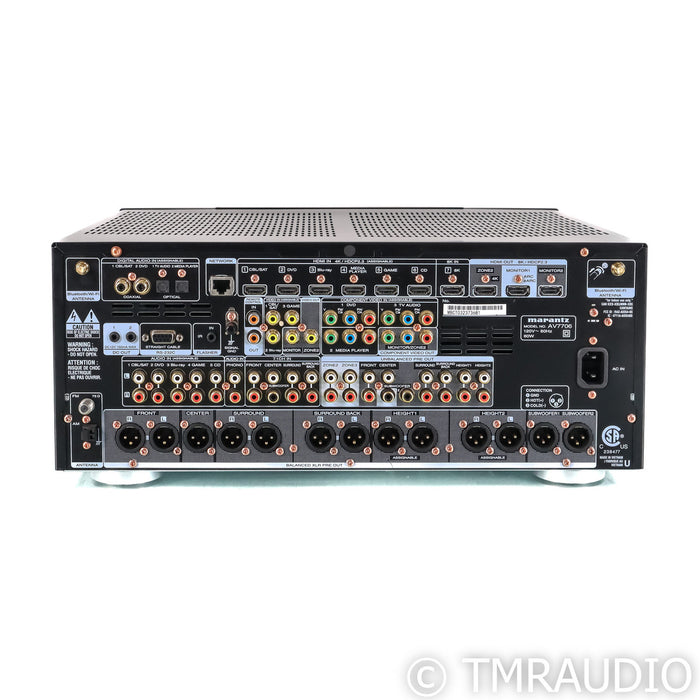 Marantz AV7706 11.2 Channel Home Theater Processor; MM Phono