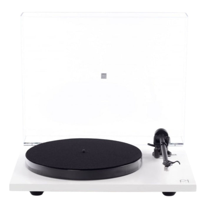 Rega Planar 1 Plus Belt Drive Turntable; White (Closeout)