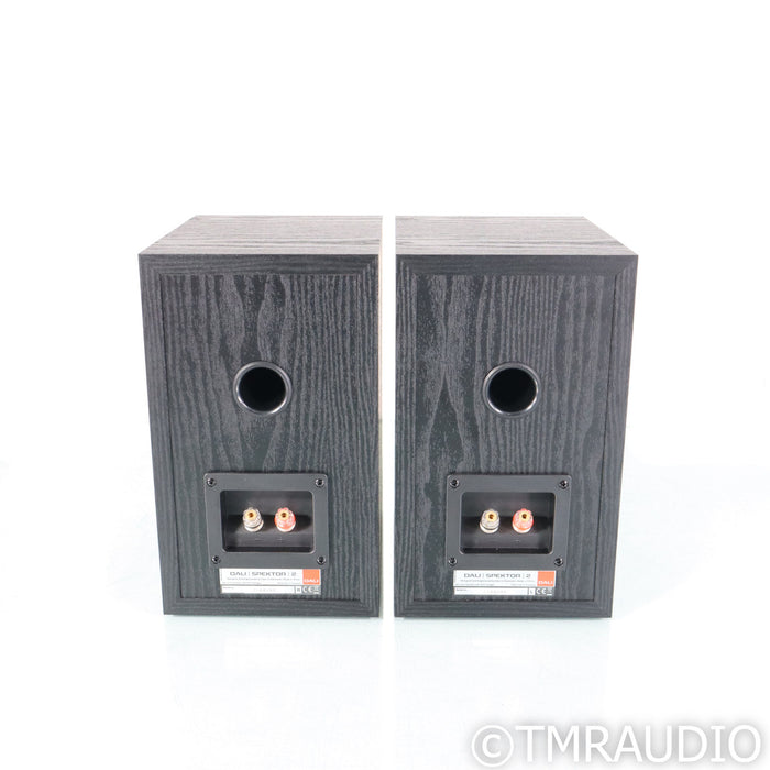 Dali Spektor 2 Bookshelf Speakers; Black Ash Pair (Open Box)