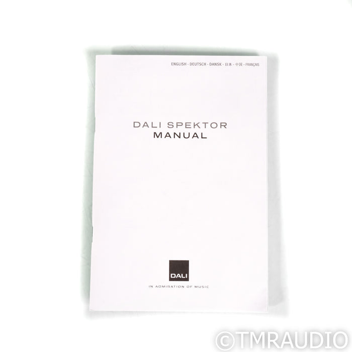 Dali Spektor 2 Bookshelf Speakers; Black Ash Pair (Open Box)