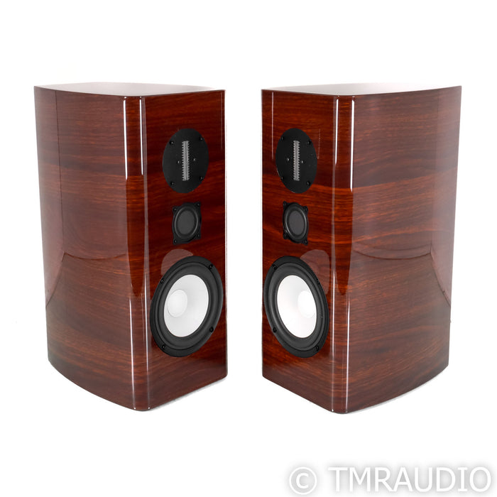 Philharmonic Audio BMR Monitor Bookshelf Speakers; Rosewood Pair